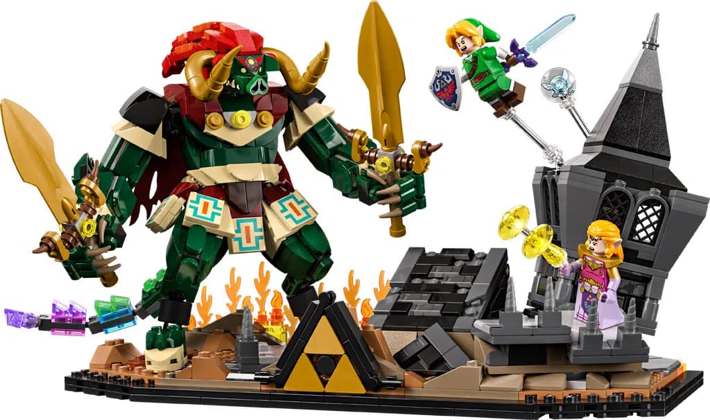LEGO's Epic Zelda Finale: Ocarina of Time's Final Battle 77093 Gets the Brick Treatment