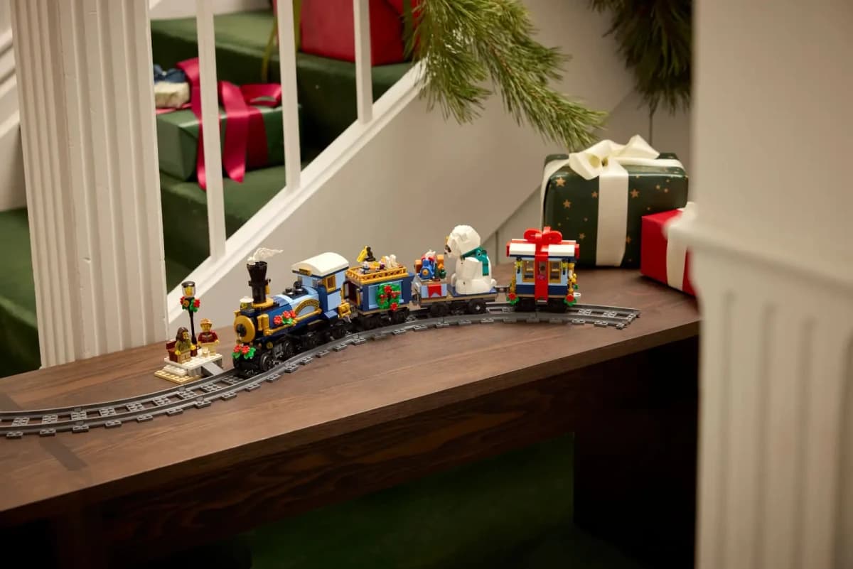 All Aboard the Holiday Express - LEGO's Latest Winter Village Train Arrives