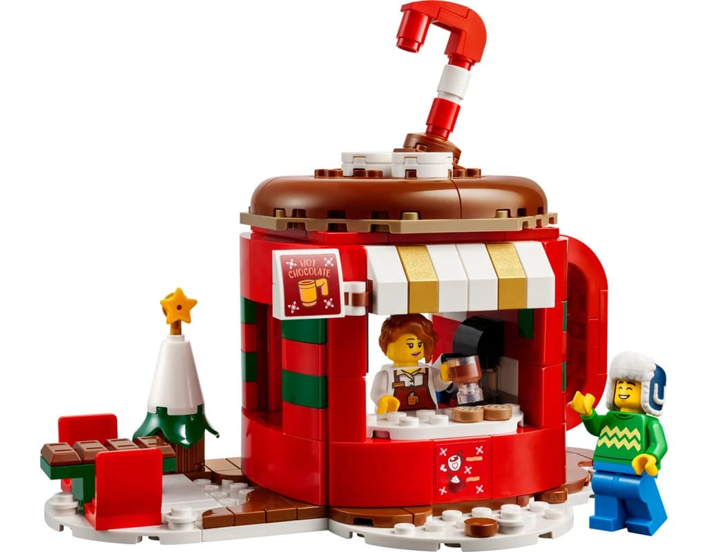Featured image for article: LEGO's Hot Chocolate Stand GWP Looks Properly Cosy for Black Friday