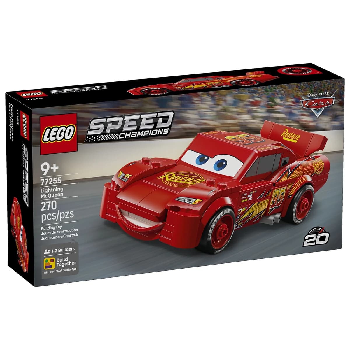 Lightning McQueen Races into Speed Champions - A Pixar First for the Theme