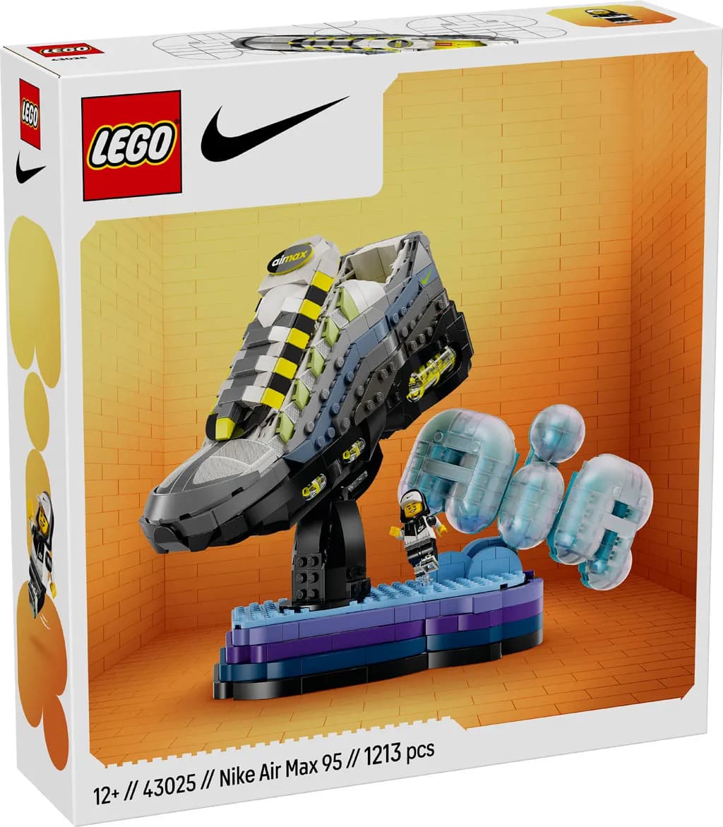 Featured image for article: LEGO's Nike Partnership Continues with Air Max 95 Set