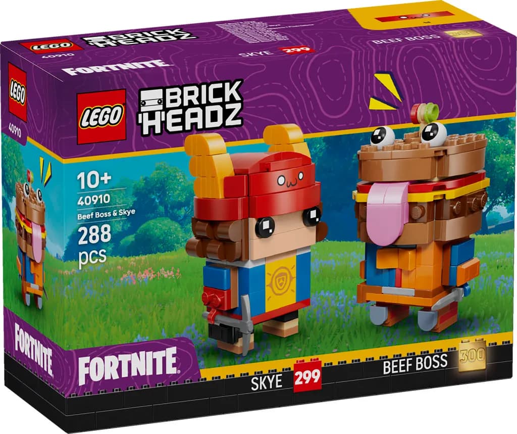 Featured image for article: New Fortnite BrickHeadz Mark a Milestone for LEGO's Collectible Range