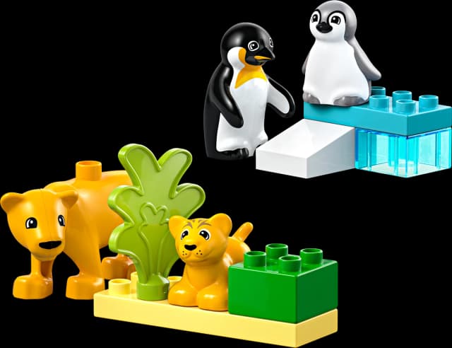 Wild Animal Families: Penguins & Lions - Image 1