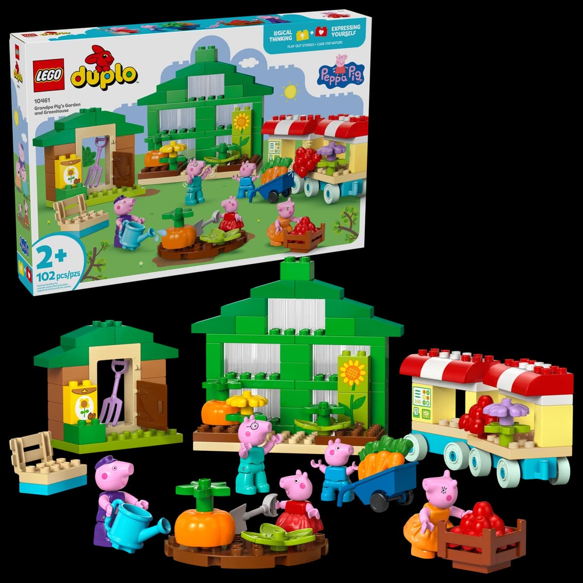 Grandpa Pig's Garden and Greenhouse