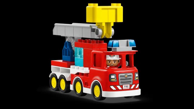 Fire Truck with Hose and Firefighter - Image 9