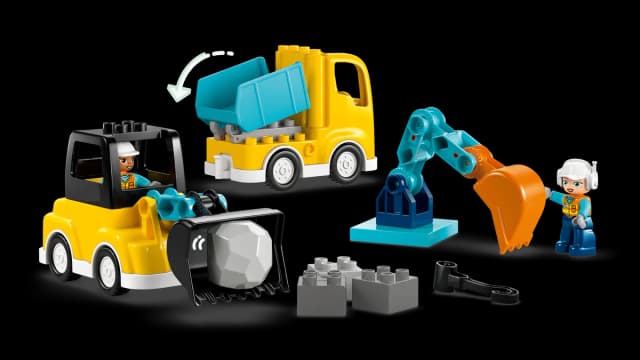 3 in 1 Construction Vehicles - Image 12