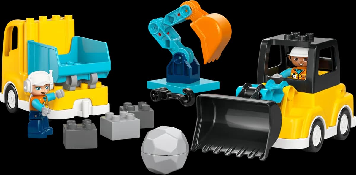 3 in 1 Construction Vehicles