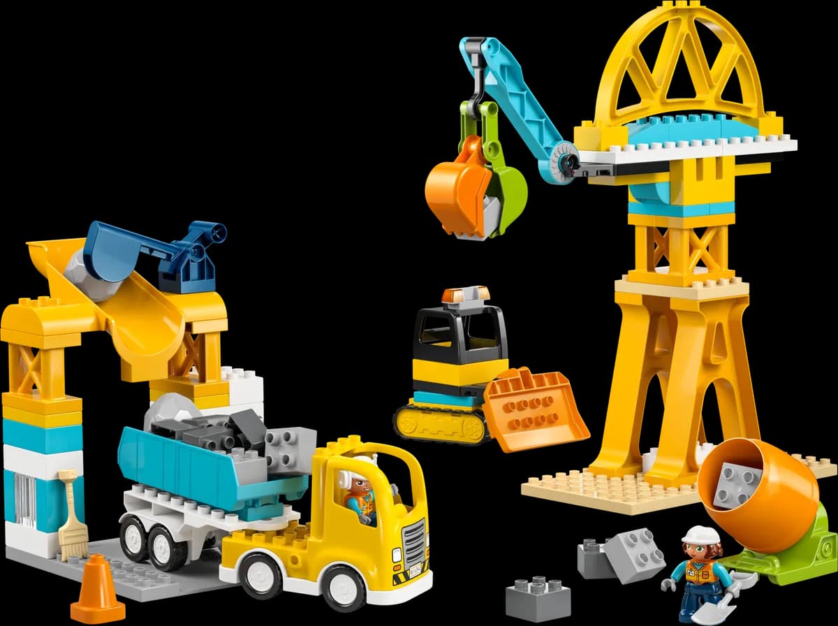 3 in 1 Construction Site and Vehicles