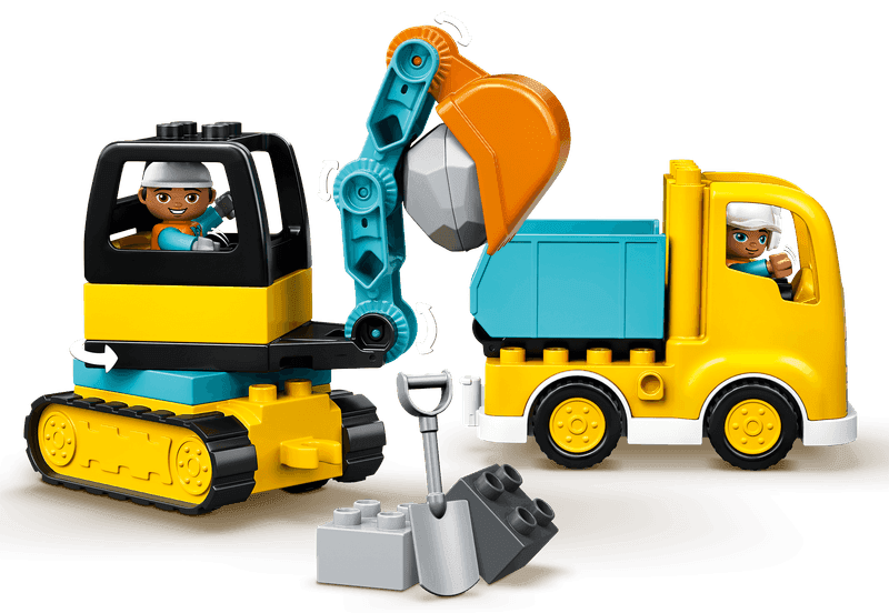 Truck & Tracked Excavator