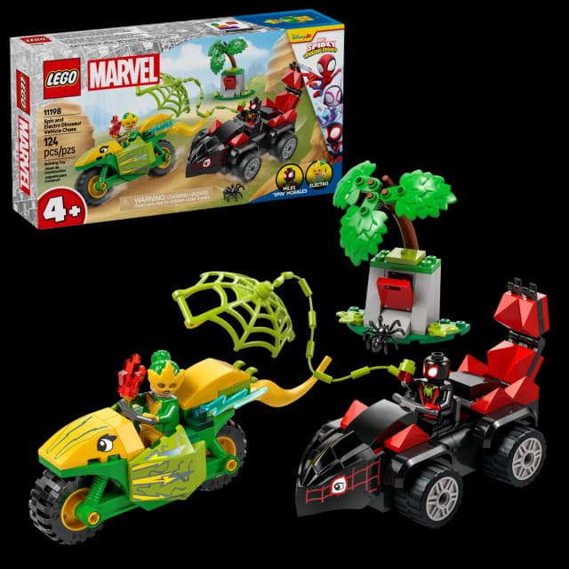 Spin and Electro Dinosaur Vehicle Chase - Image 5