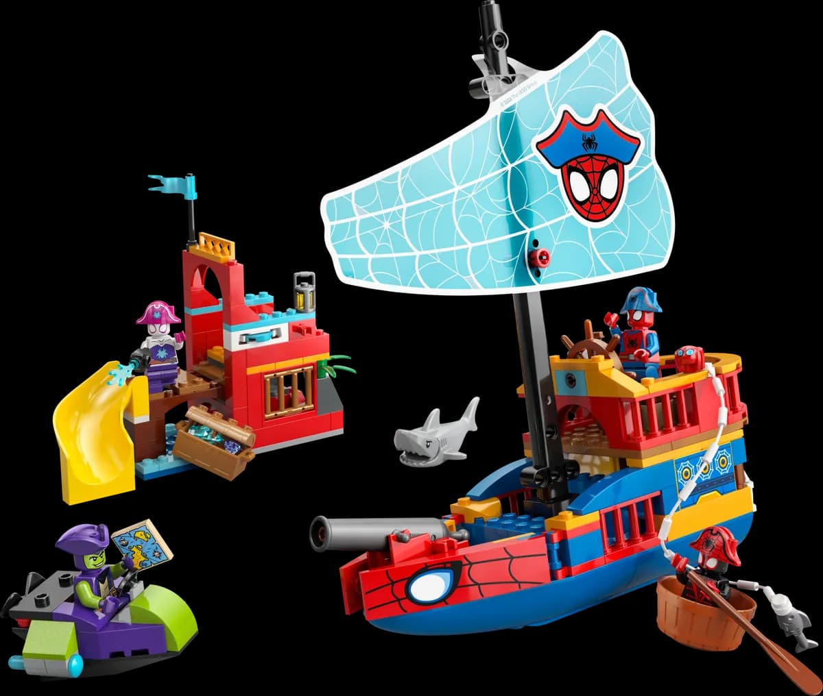 Team Spidey Pirate Ship