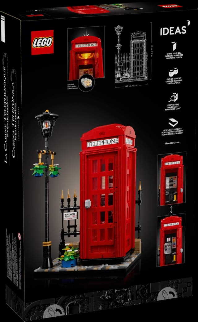 Red London Telephone Box - Image 4