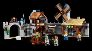 Medieval Horse Knight Castle