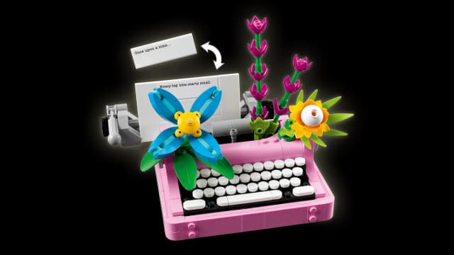 Typewriter with Flowers - Image 3