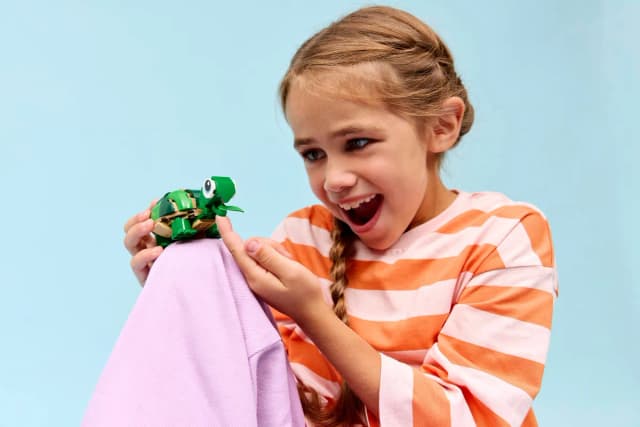 Turtle with a Water Lily Flower - Image 3