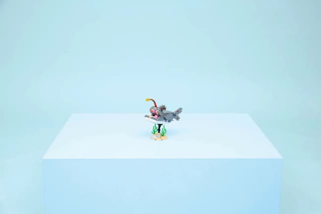 Fierce Shark with a Treasure Chest - Image 7