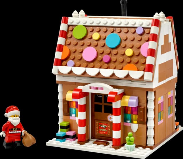 Festive Gingerbread House - Image 1