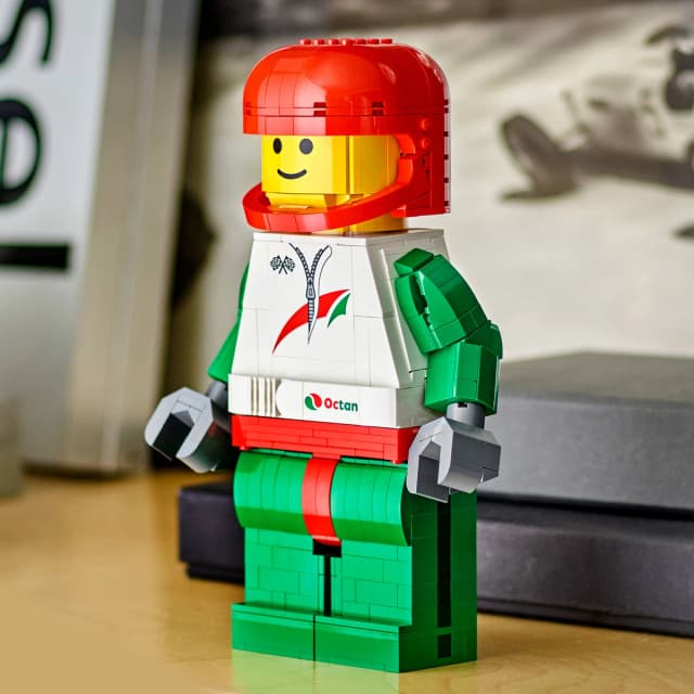 Up-Scaled Racing Driver Minifigure - Image 5