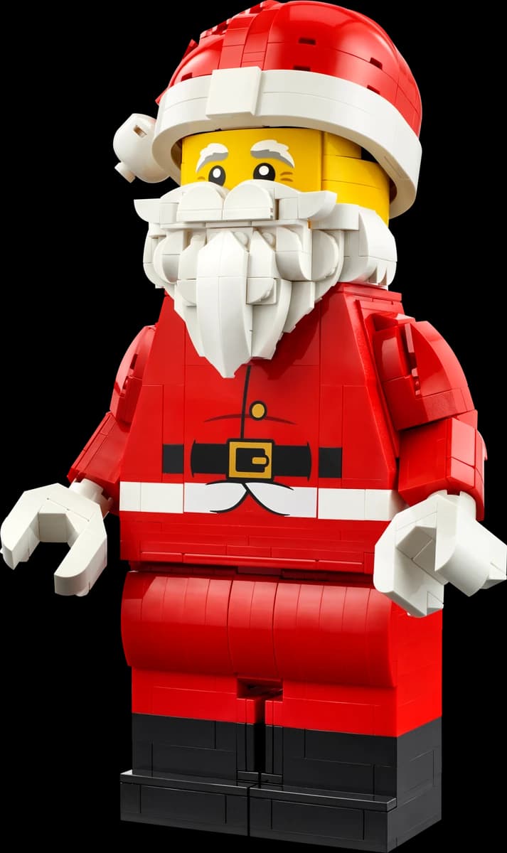 Up-Scaled Santa Minifigure
