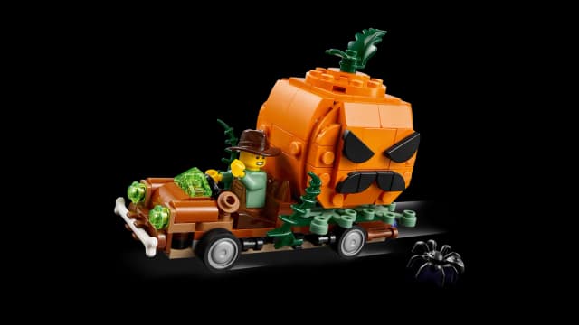 Jack-O'-Lantern Pickup Truck - Image 4