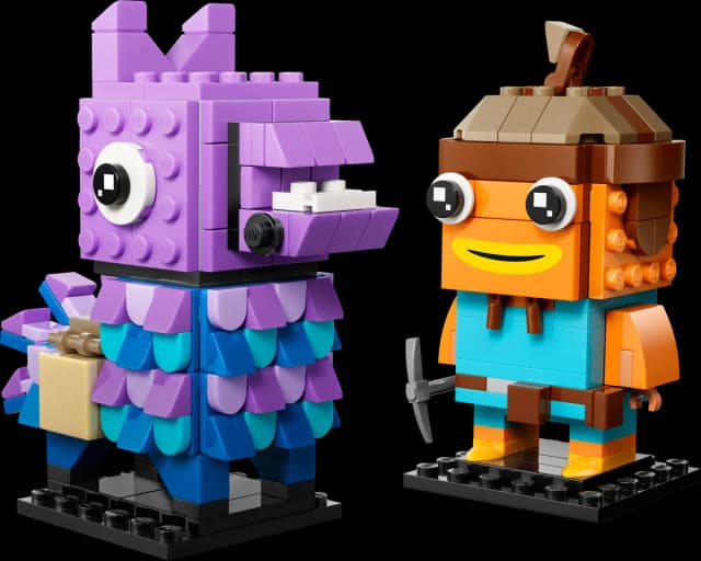 Supply Llama & Fishstick Figures - Image 1