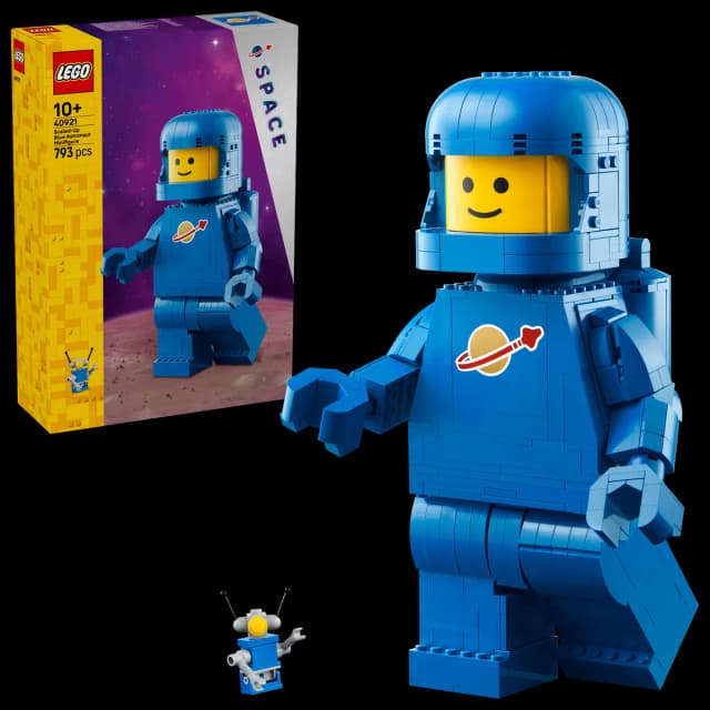 Up-Scaled Blue Astronaut Minifigure - Image 8