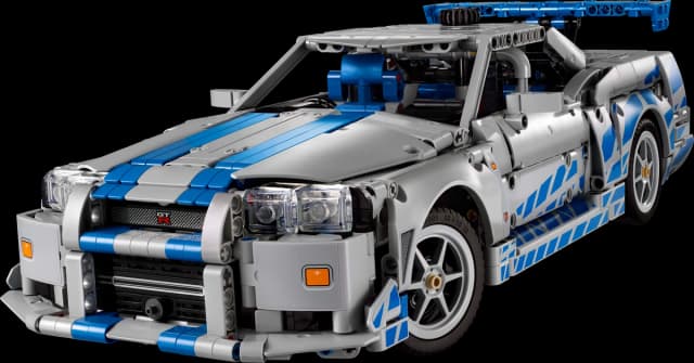 2 Fast 2 Furious Nissan Skyline GT-R (R34) Car - Image 4