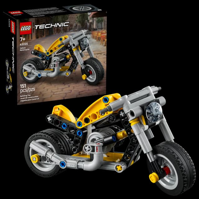 Yellow Motorcycle - Image 2