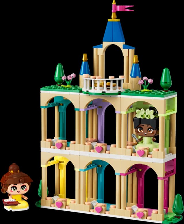 Mini Belle & Tiana with Castle - Image 1