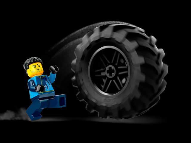 Blue Monster Truck - Image 4