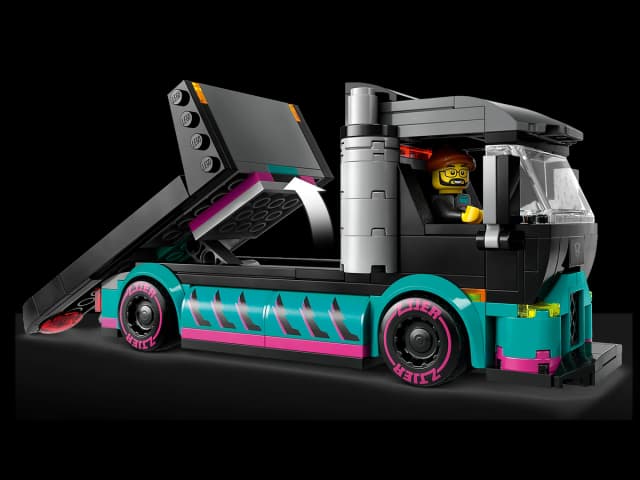 Race Car and Car Carrier Truck - Image 8
