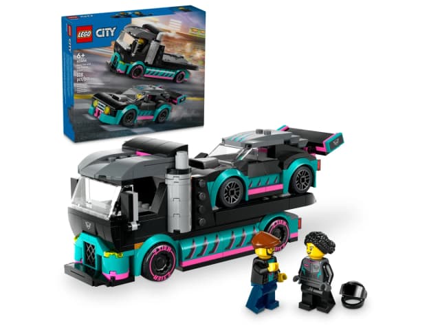 Race Car and Car Carrier Truck - Image 4