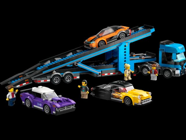 Car Transporter Truck with Sports Cars - Image 1