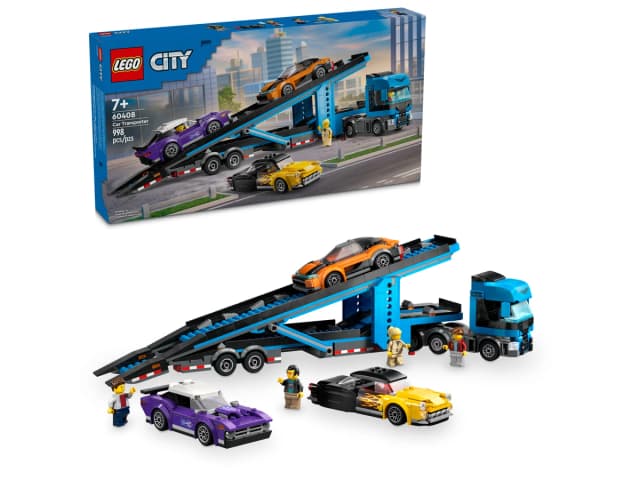 Car Transporter Truck with Sports Cars - Image 3