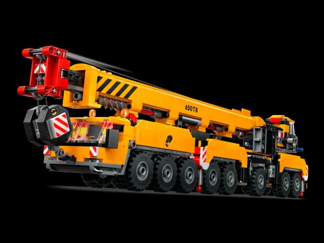 Yellow Mobile Construction Crane - Image 2