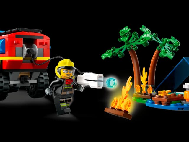 4x4 Fire Truck with Rescue Boat - Image 3