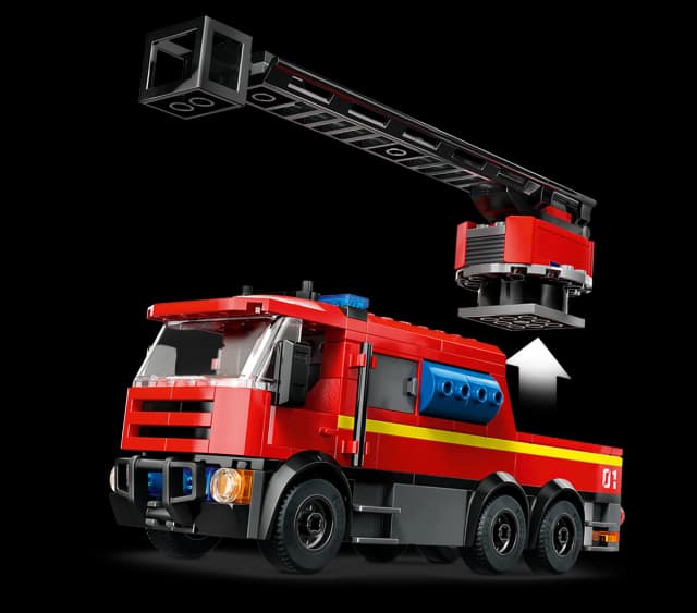 Fire Station with Fire Truck - Image 2