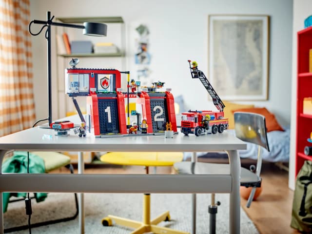 Fire Station with Fire Truck - Image 3