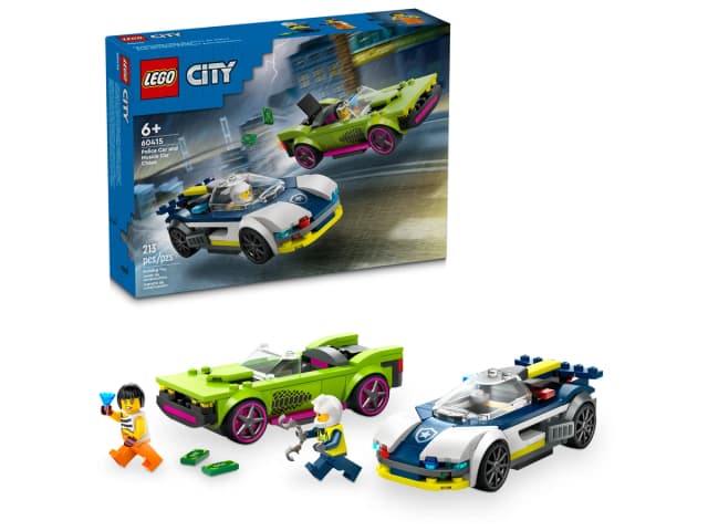 Police Car and Muscle Car Chase - Image 4