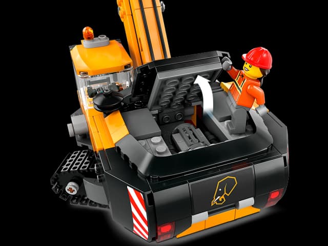 Yellow Construction Excavator - Image 4