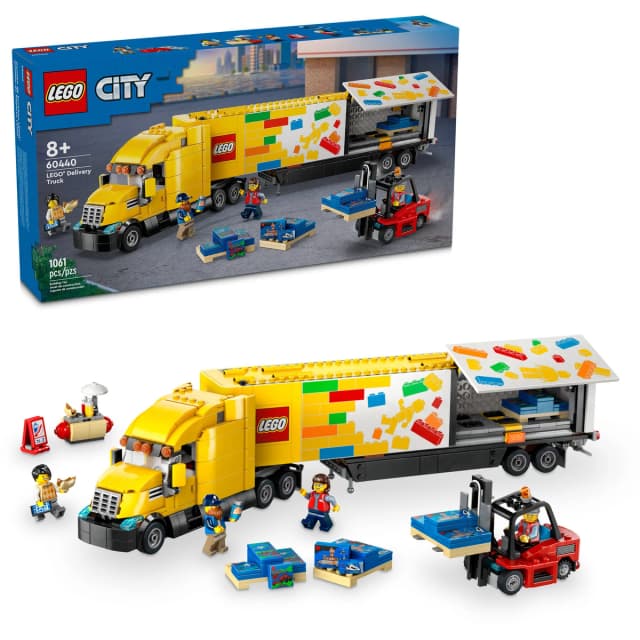 Yellow Delivery Truck - Image 5