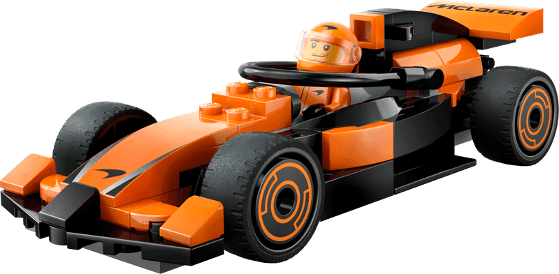 F1® Driver with McLaren Race Car