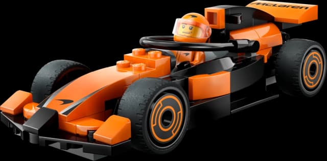 F1® Driver with McLaren Race Car - Image 1
