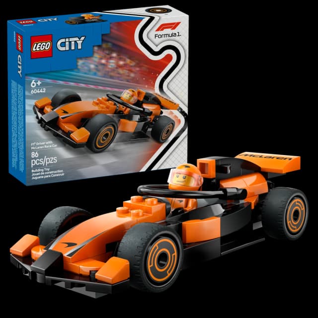 F1® Driver with McLaren Race Car - Image 2