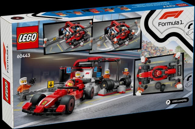 F1® Pit Stop & Pit Crew with Ferrari Car - Image 10
