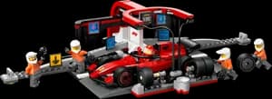 F1® Pit Stop & Pit Crew with Ferrari Car