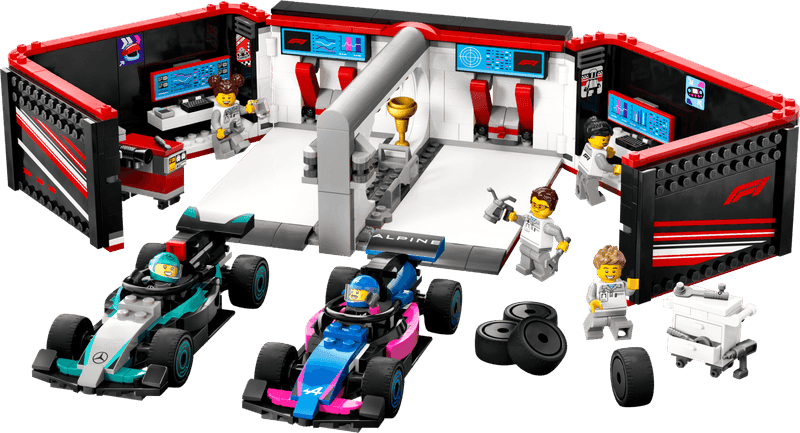 F1® Garage & Mercedes-AMG & Alpine Cars