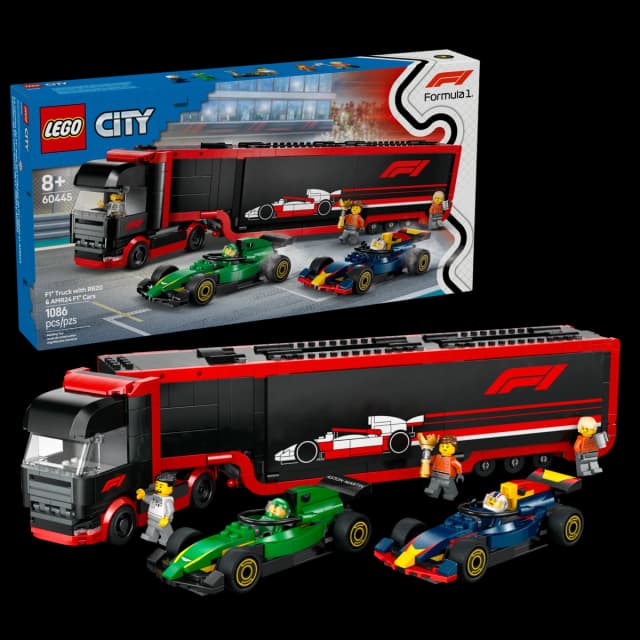 F1® Truck with RB20 & AMR24 F1® Cars - Image 2