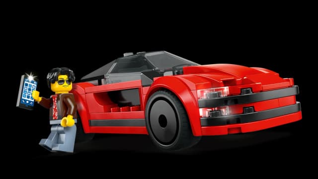 Red Sports Car - Image 5