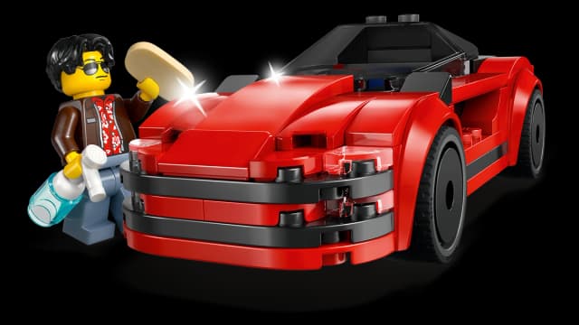 Red Sports Car - Image 8
